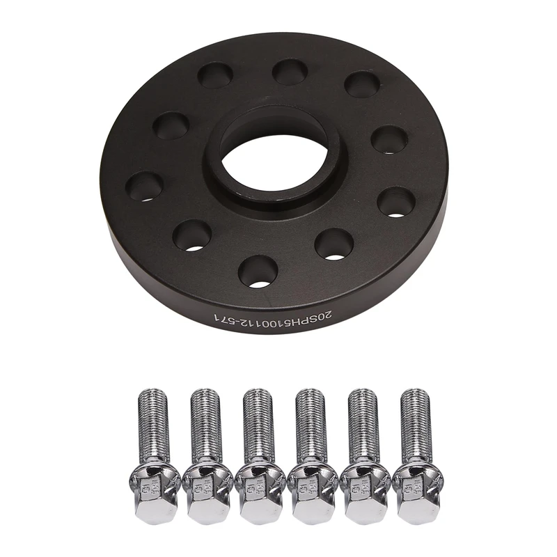 

20Mm Wheel Spacers Widening Kit 5X100/5X112 Hubcentric 57.1Adapter Accessories For Car Seat Ibiza Leon Separadores