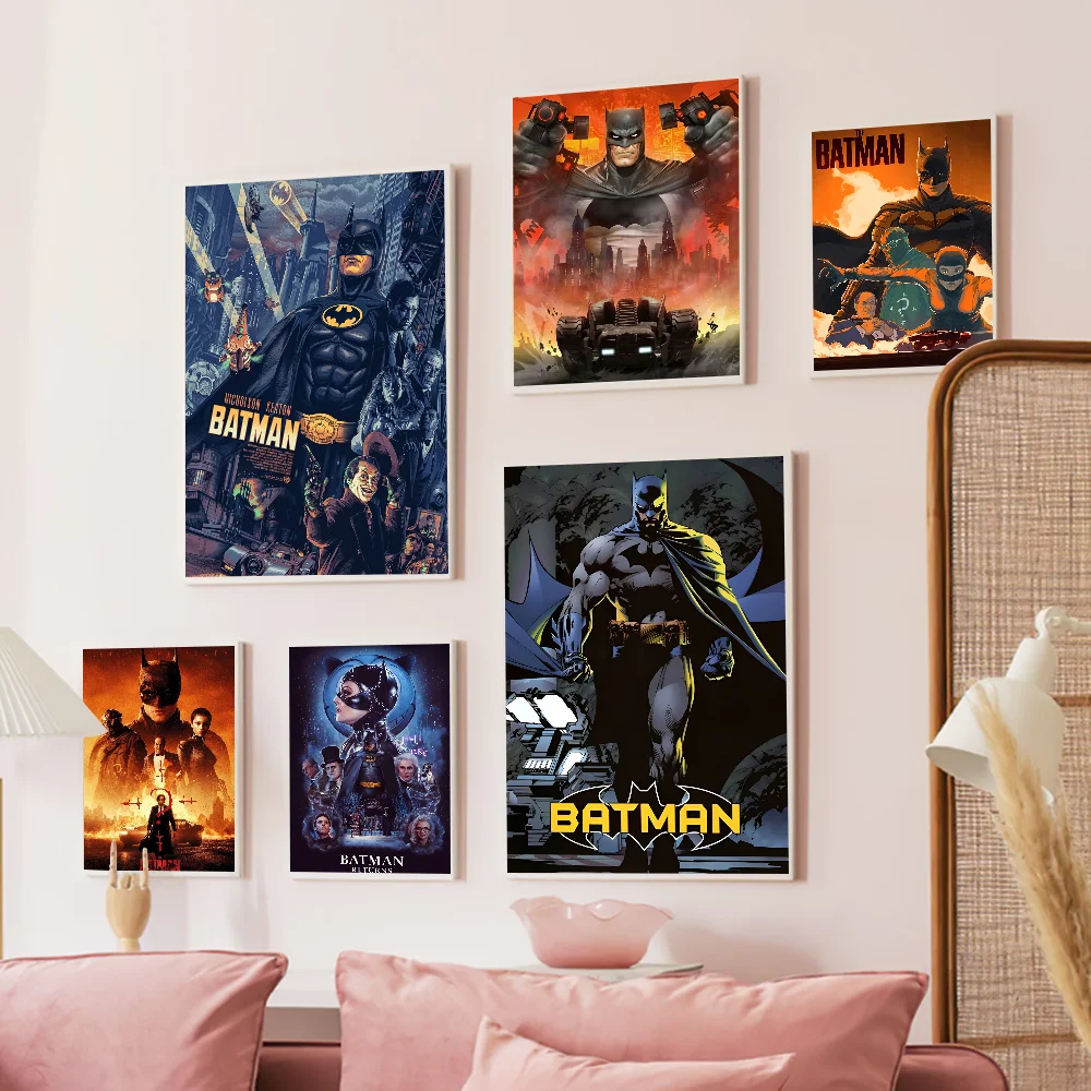 Плакат B-Batman Comix классические постеры с фильмами необычные наклейки на стену для