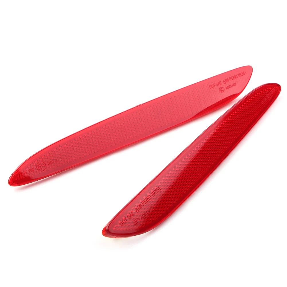 1 пара накладки на задний бампер автомобиля боковой отражатель слева и справа для