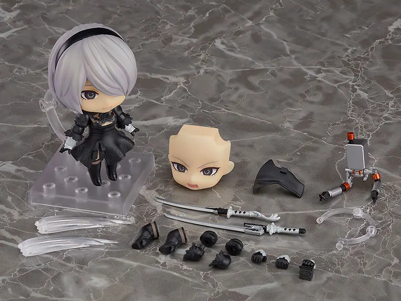 

10cm #1475 NieR:Automata 2B Anime Figure YoRHa No.2 Type B Action Figure NieR Automata 2B Figurine Collection Model Doll Toys