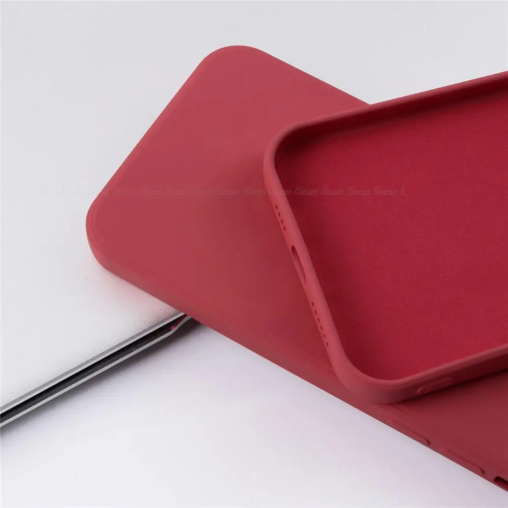 Жидкий силиконовый чехол для телефона Xiaomi Poco M4 M5s C51 C50 F5 F4 X5 M5 M3 M2 F3 F2 X4 X3 GT NFC X2 Pro C3 C31