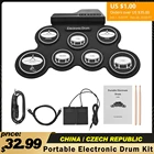 Набор барабанов, электронные, компактный размер, 9  7