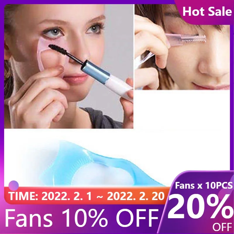 

Распродажа 2021, 1 шт., практичный макияж для глаз, 3 в 1, аппликатор для туши для ресниц, направляющая расческа, случайный цвет, бесплатная доста...