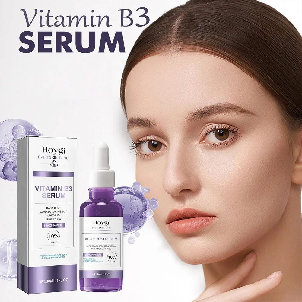 Эссенция для лица с витамином B3 корректор темных пятен осветляющая увлажняющая