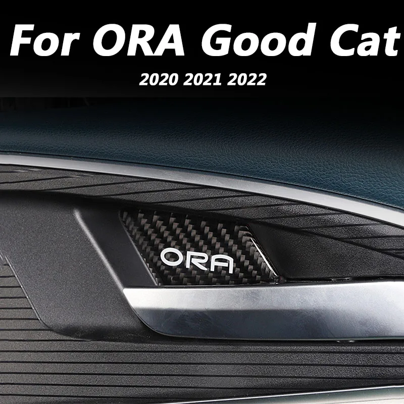 

Аксессуары для украшения интерьера автомобиля, патч для внутренней двери автомобиля, пайетки для поделок, 4 шт. для Great Wall GWM ORA Good Cat 2020 2021 2022