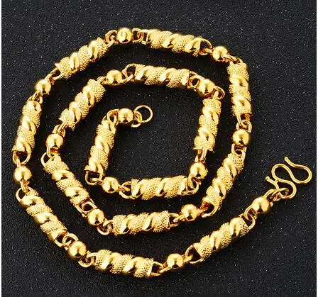 

Ожерелье мужское цилиндрическое из чистой меди, 8 мм х 60 см х 145 г