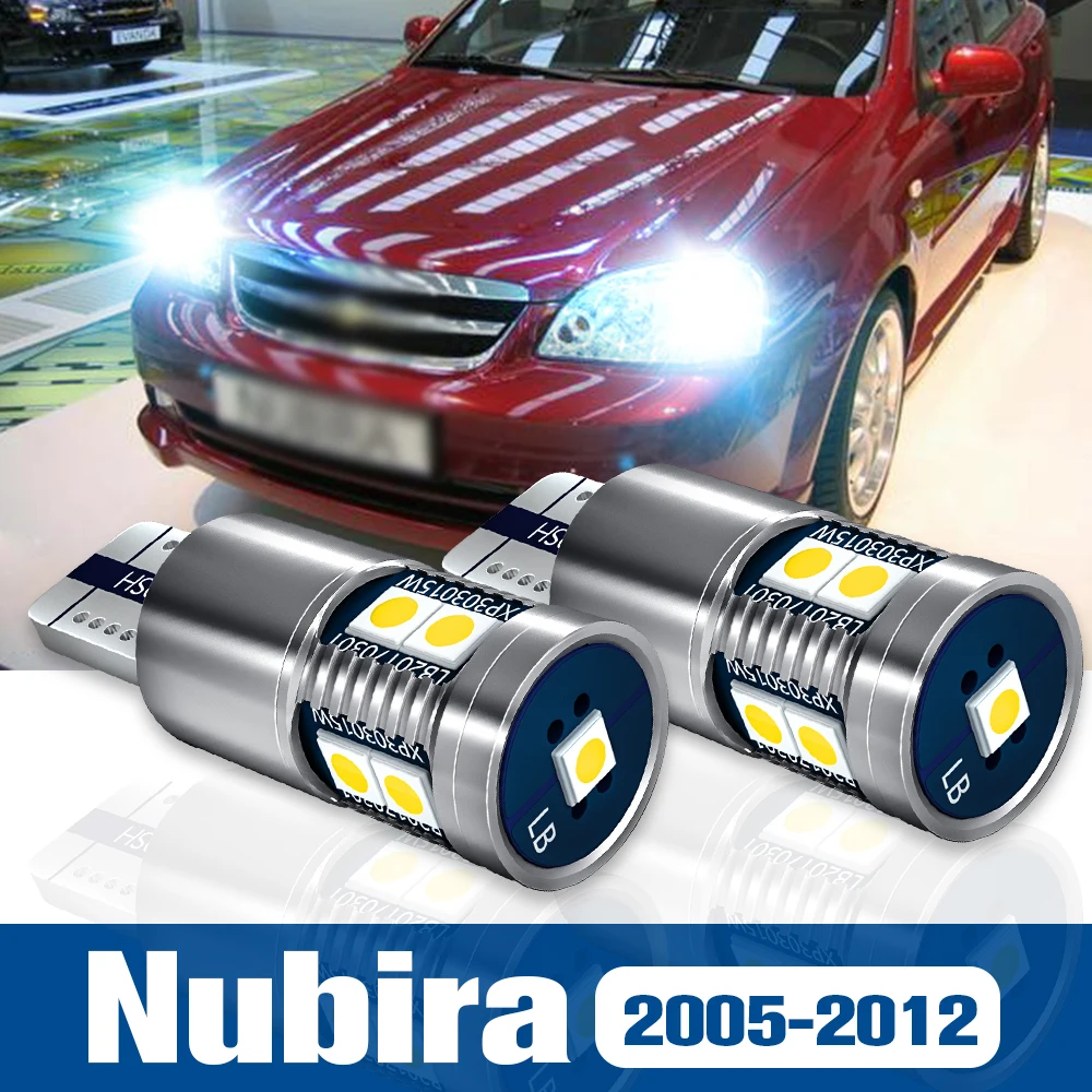 

2pcs LED Clearance Light Bulb Parking Lamp Accessories Canbus For Chevrolet Nubira 2005-2012 2006 2007 2008 2009 2010 2011