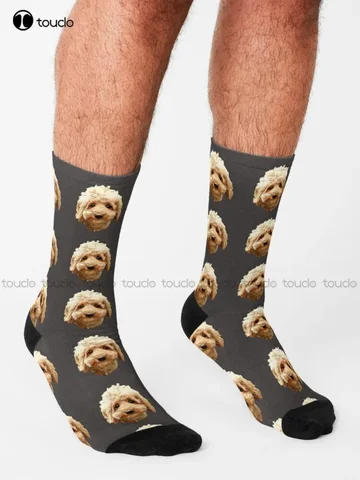 Персонализированные носки Cavapoo Cockapoo Doodle Cuteness