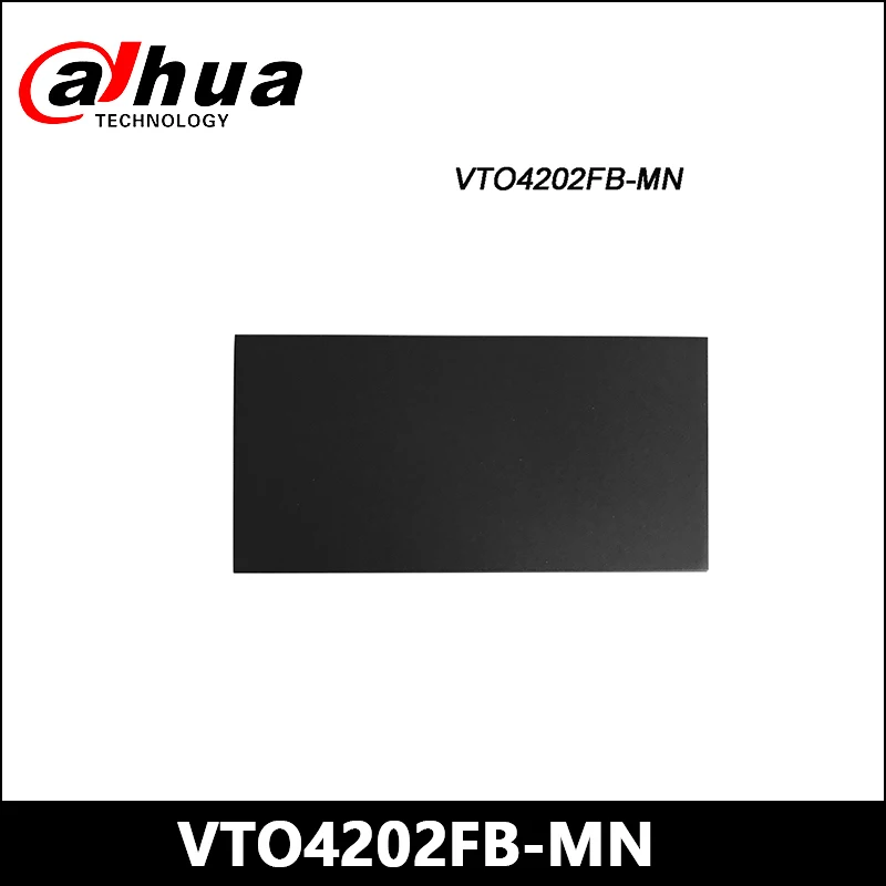 

Модульная 2-проводная квартирная дверная станция Dahua 2Mp черная версия серии VTO4202FB-X