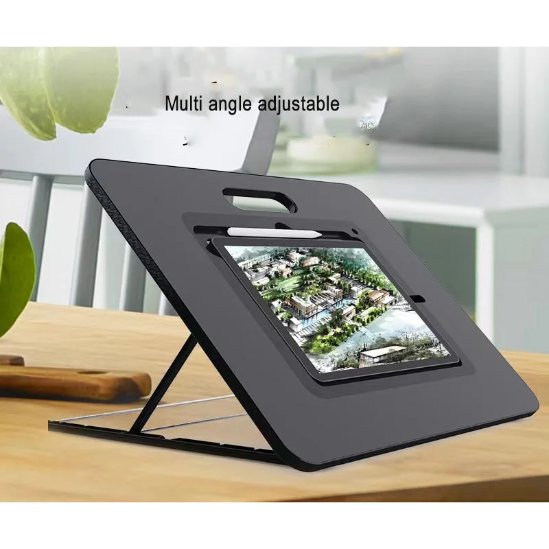 

Foldable Plastic Drawing Holder Multi-Angle Adjustable Portable Tablet Desktop Stand