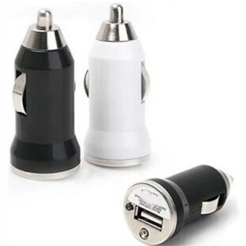 

1000pcs Mini usb Car Chager usb phone Adapter charger for samsung iPhone 3G 3GS 4 4S 5 iPad iPod MP3 MP4
