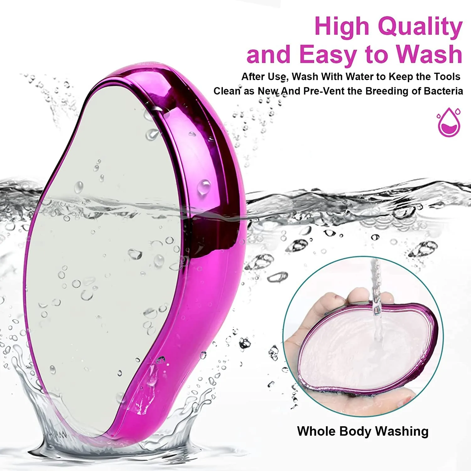 

New Nano Crystal Epilator Depilatory Gum Man Women's Hair Removal Eraser Painless Depil Hop Stone Hair Removal Body Exfoliating