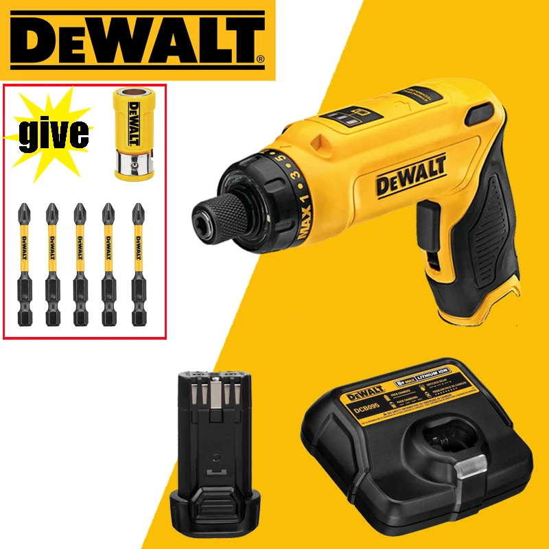 Складная электрическая отвертка DEWALT DCF680 7 2 в литиевая батарея бытовые