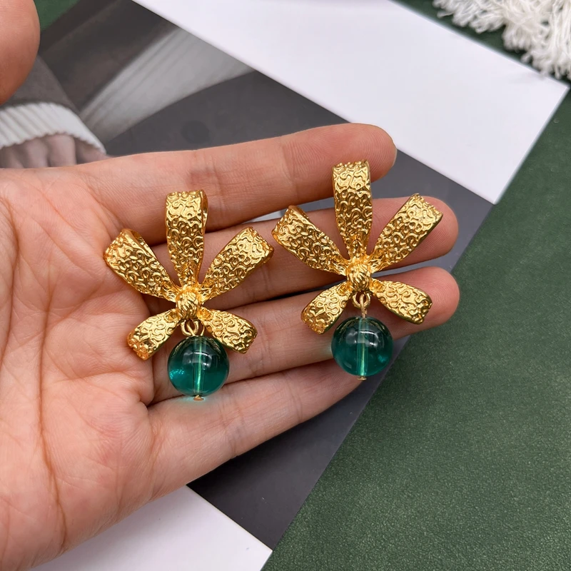 

Изысканные серьги из сплава, с бусинами Charm Sweet Серьги Романтические подарки аксессуары