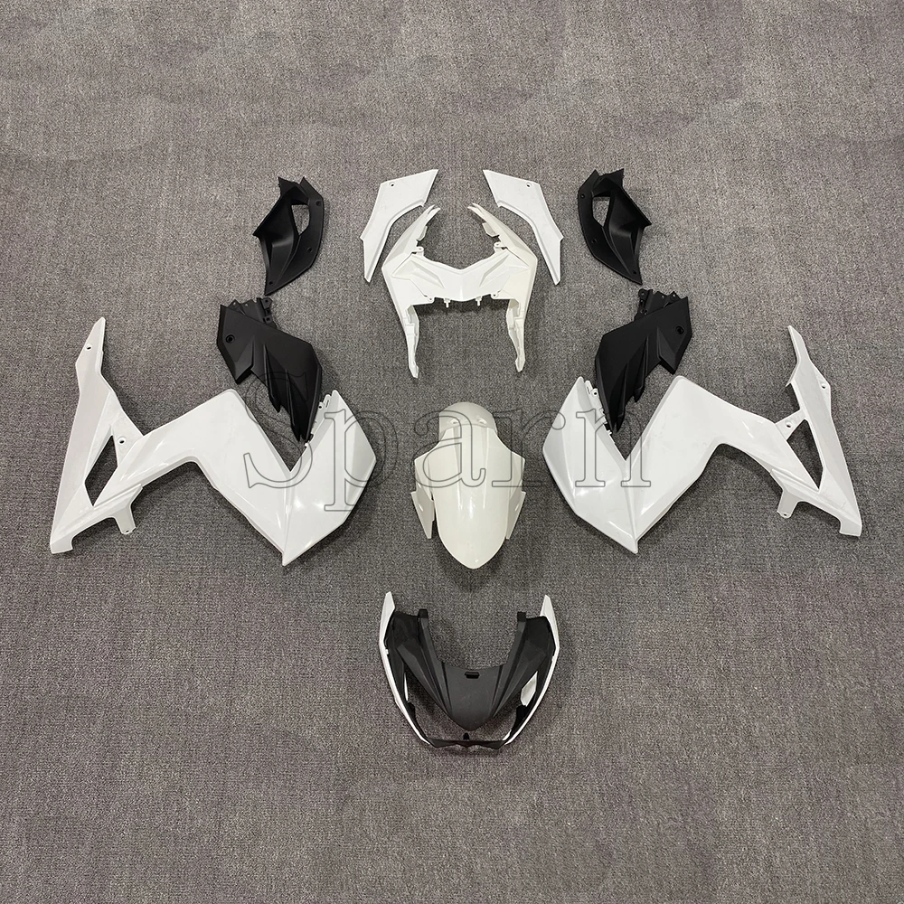 

Motorcycle Fairing Kit ABS Injection Full Body Protective Shell Guard Plate Unpainted Bodywork For KAWASAKI Z250 Z300 2013-2017