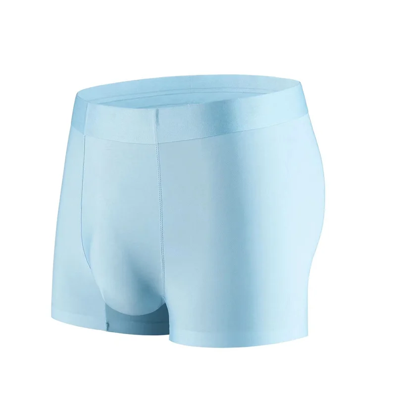 Men Underwear Flat Pants Silk Dry And Comfortable Men's Underpants Breathable Underwear Comfortable Fit Non Marking Men Boxer