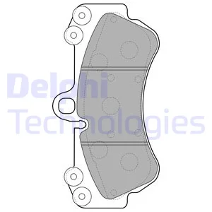 

DELPHI LP2057 BRAKE LINING ON 03 TOUAREG 17
