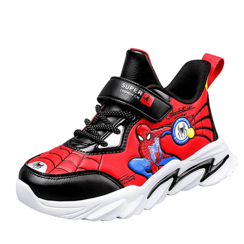 

Cartoon Disney Spiderman Kids Casual Shoes Baby Girls Sport Sneaker For Toddler Boys Running Shoes Spring Autumn Children Shoes