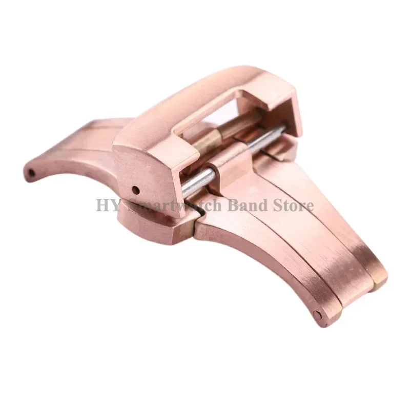 Пряжка-бабочка для ремешка Panerai застежка из нержавеющей стали матовая