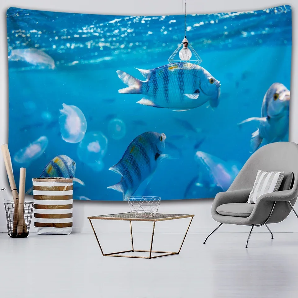 Ocean World богемный стиль украшение стены живопись гобелен комната картина предметы