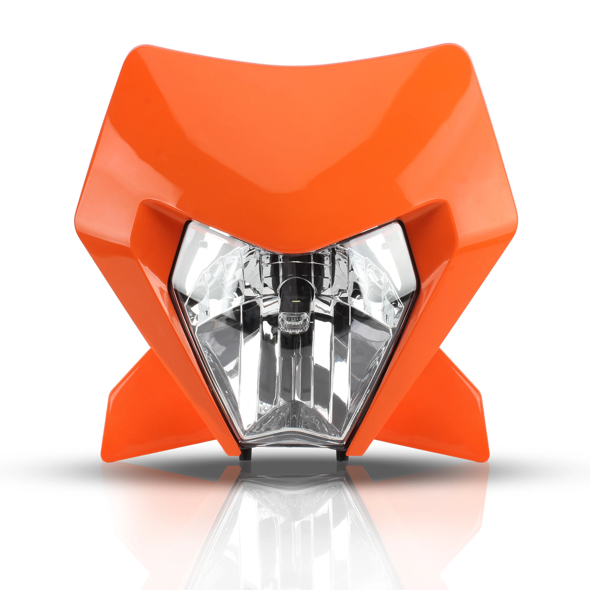 Фото Powermotor Фара головного света для мотоцикла, внедорожного велосипеда, Головной фонарь, обтекатель для KTM EXC SXF XCW EXCF SXW MX Enduro, фара №5