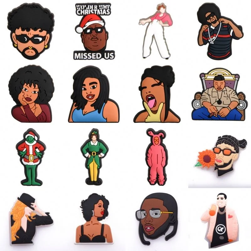 Пользовательские аксессуары для обуви сандалии ПВХ мексиканские подвески