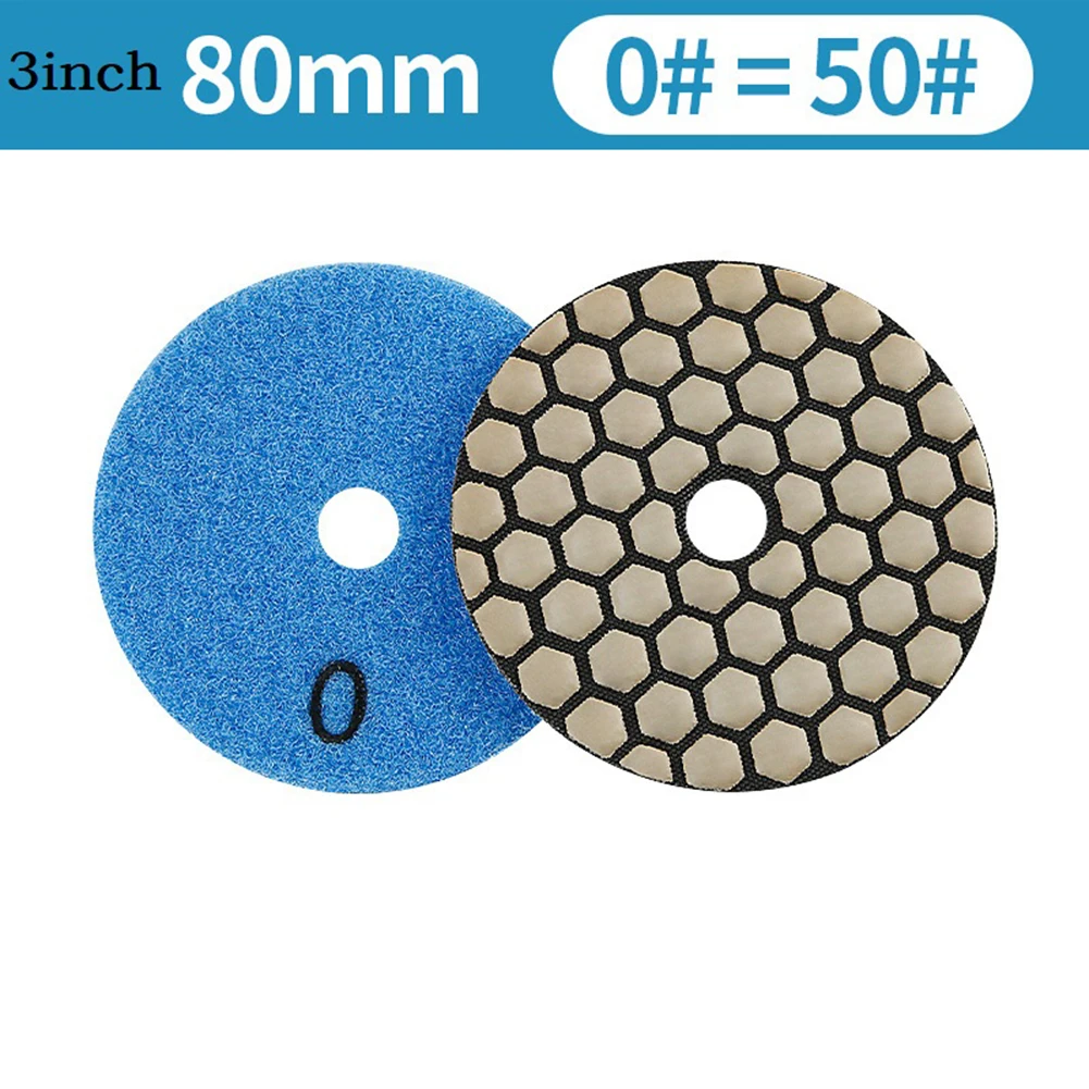 

Durable Polishing Pad Polishing Tool 1pc 3Inch Diamond Dry For Granite Polishing Pad Polishing With Quick Speed