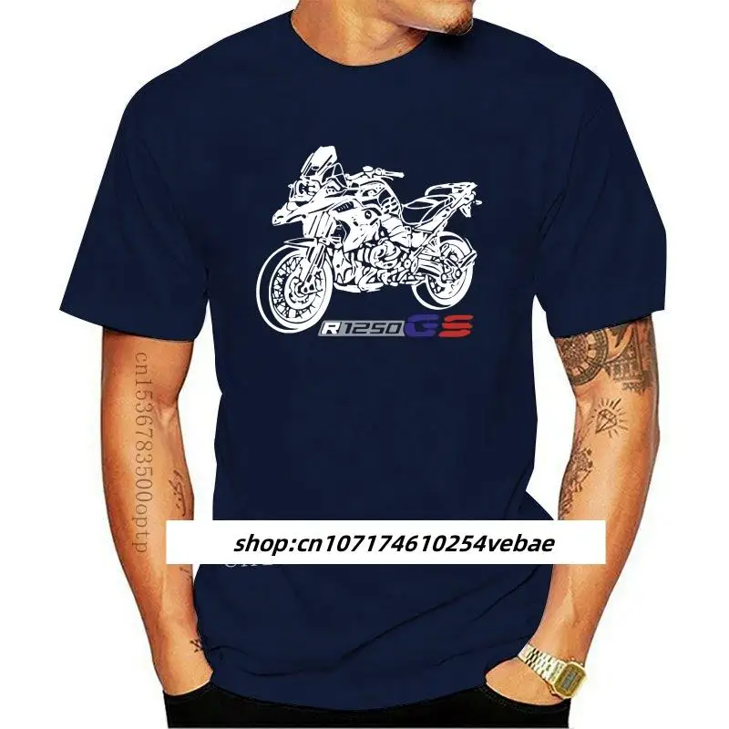 

Новинка, модная футболка из 2021 чистого хлопка с короткими рукавами в стиле хип-хоп для мотоцикла, R1250Gs R 1250 Gs R 1250Gs, хлопок