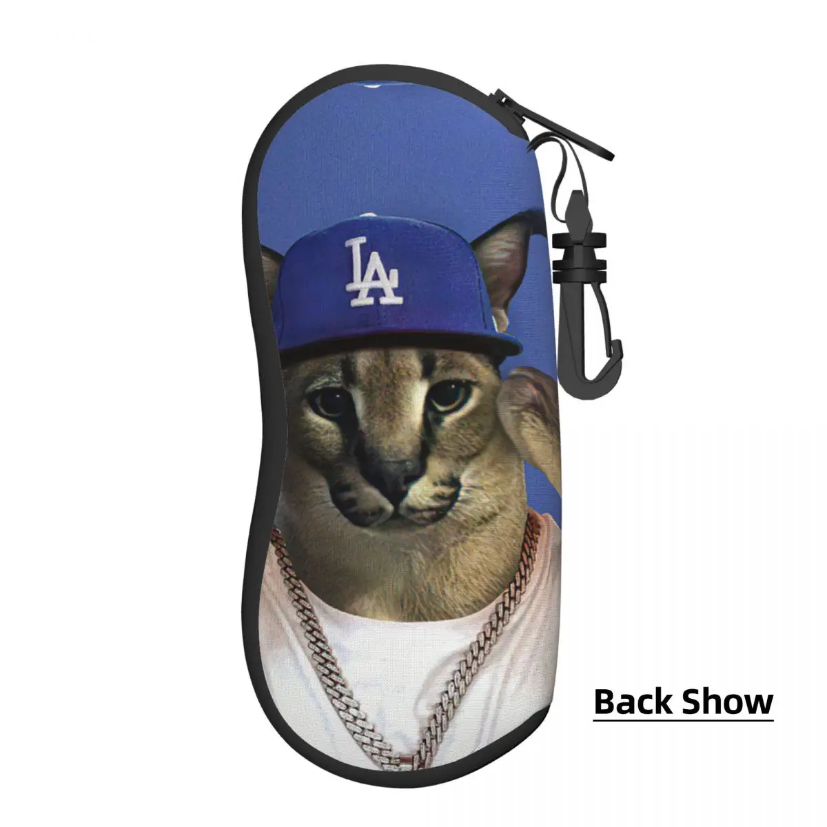 Изготовленные на заказ большие очки-рапперы в форме кота