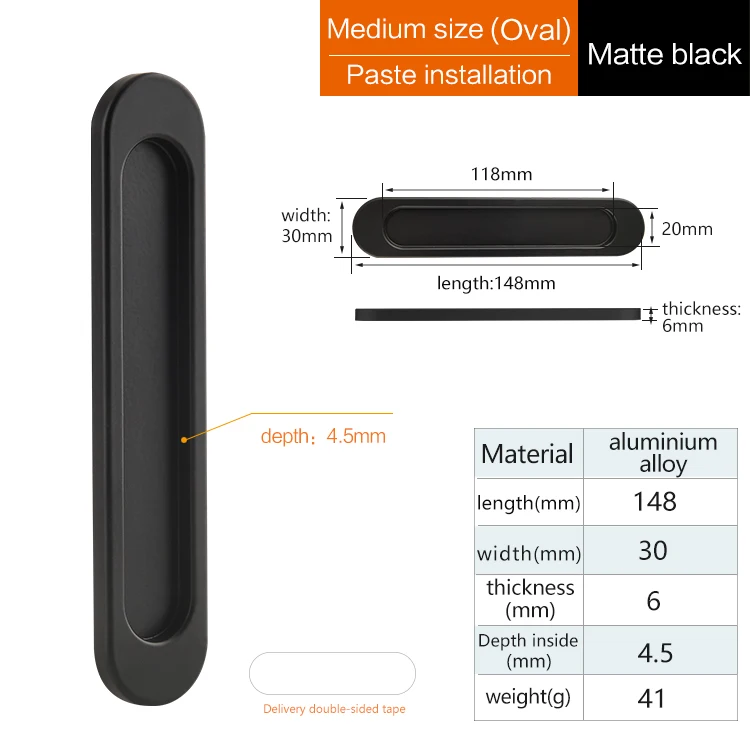 

Самоклеящиеся ручки для дверей TOPNIKE