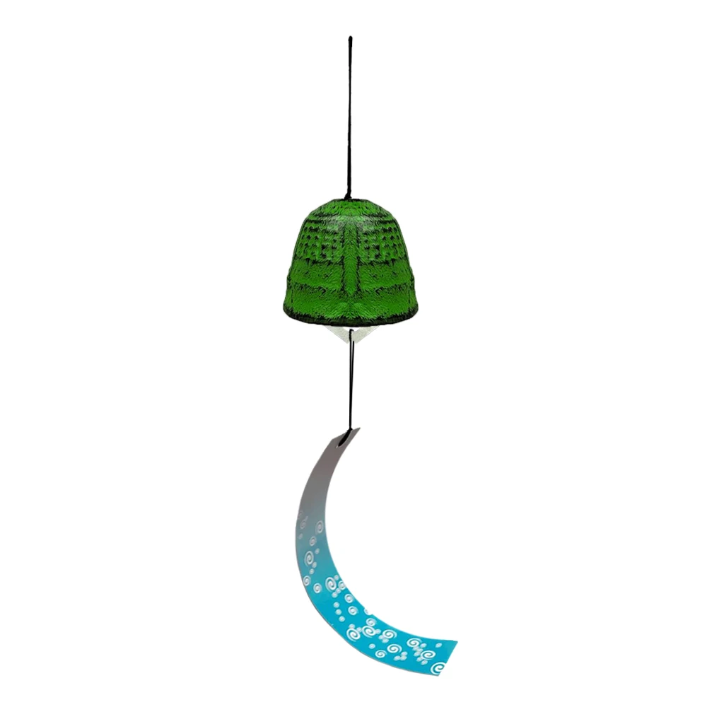 

Japanese Vintage Carve Wind Chimes Bell Copper Yard Windbell Outdoor Hanging Home Temple Ornament Decor