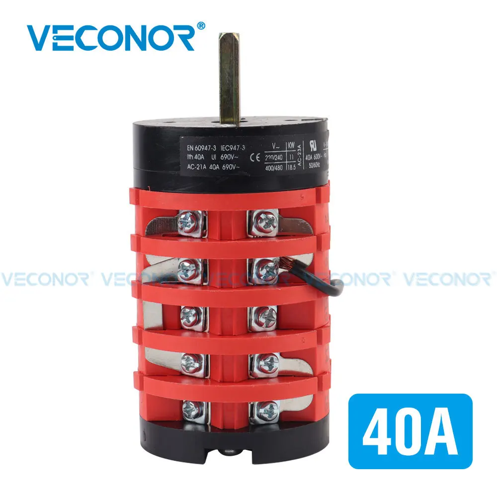 40A передний реверсивный переключатель для шиномонтажного оборудования с двухскоростным двигателем Unite Puli 40A передний реверсивный переключатель для шиномонтажного оборудования с двухскоростным двигателем Unite Puli