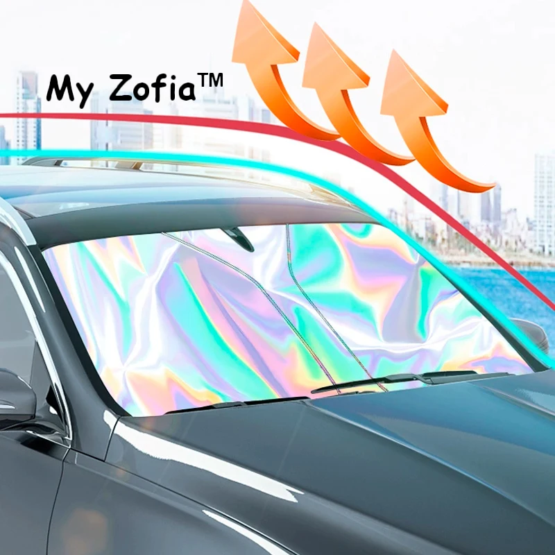 Для BYD SEAL 5 DM-i 2025 2026, солнцезащитный козырек на лобовое стекло автомобиля, защита от ультрафиолета, складные аксессуары (art.: 3920d040ccff6) - 3920d040ccff6