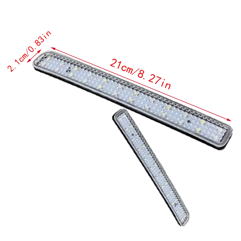 2 шт. прозрачный отражатель бампера светодиодный задний стоп-сигнал резервный