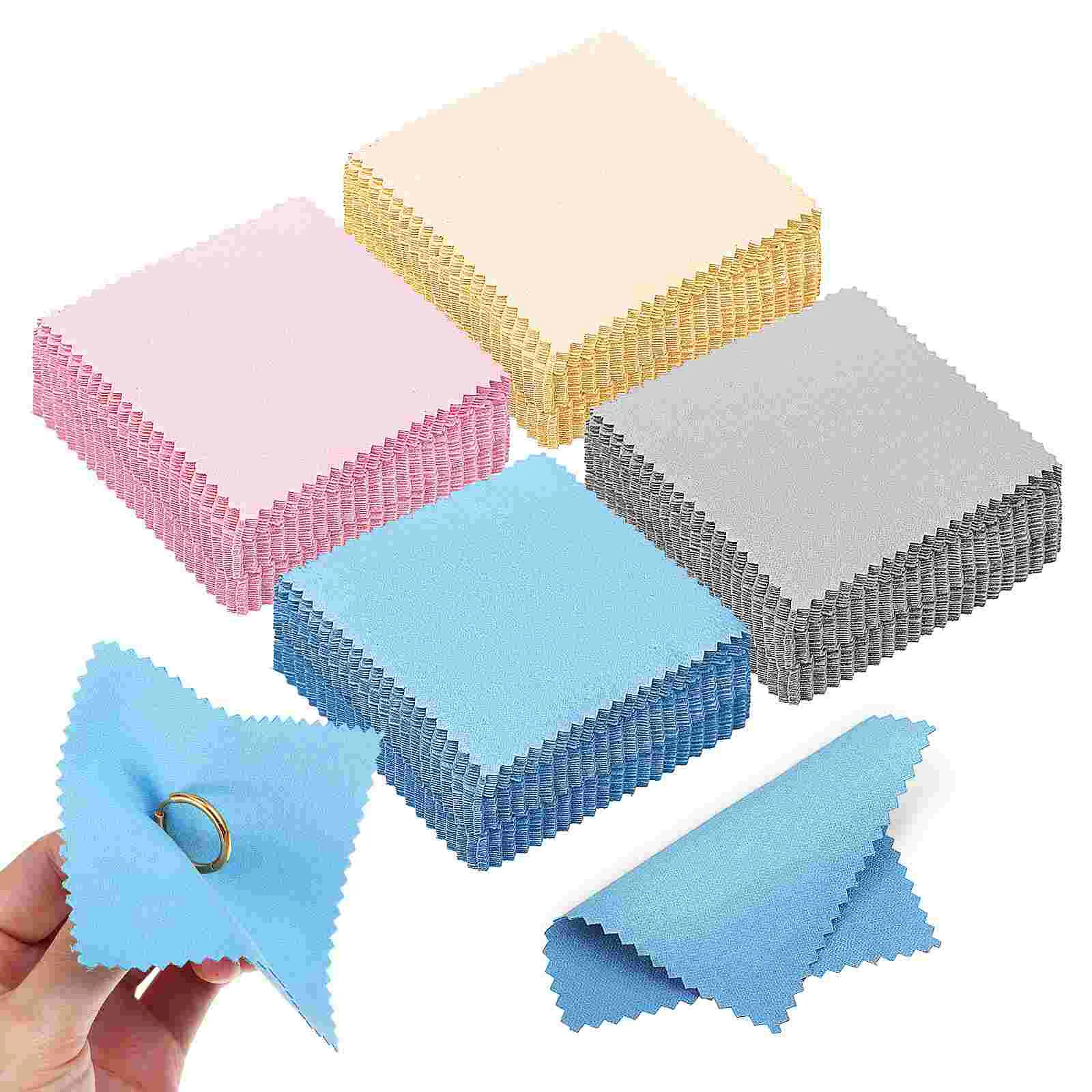 

Cleaning Cloth For Eyeglasses Jewelry Polishing Cloths Rags Silver Wipes Cleaner Wiping Lens Cleanser