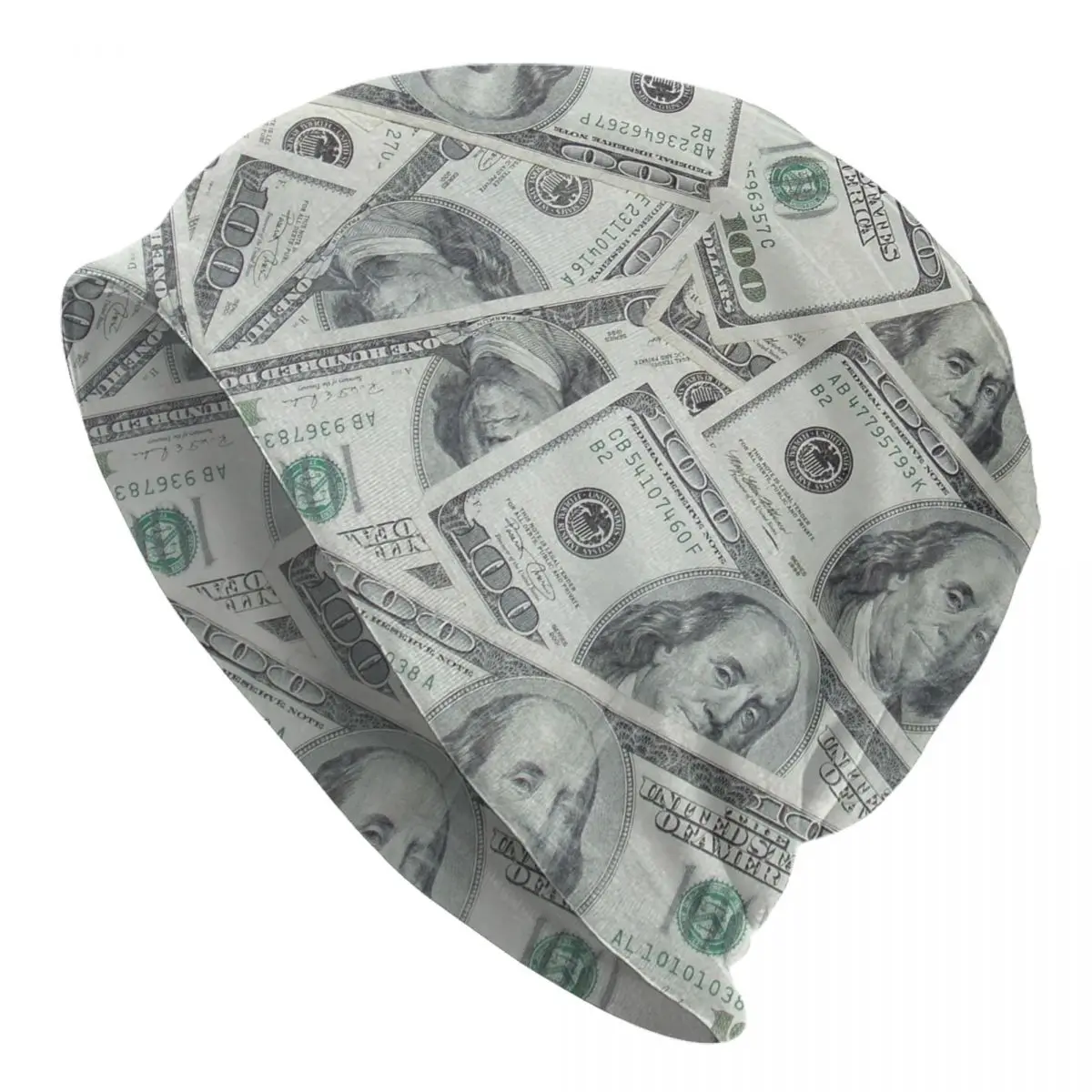 

Dollar Money Bonnet Hat WinterAutumn Street Skullies Beanies Hat for Men Women Knitting Hats Warm Head Wrap Caps