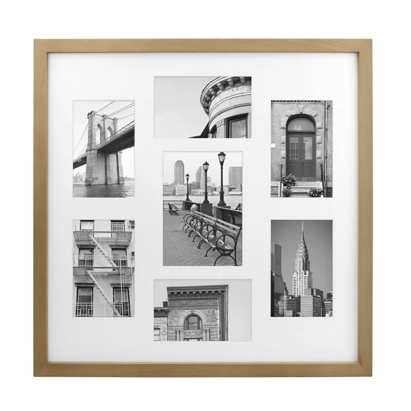 

Wood Wall Collage Picture Frame, Brown