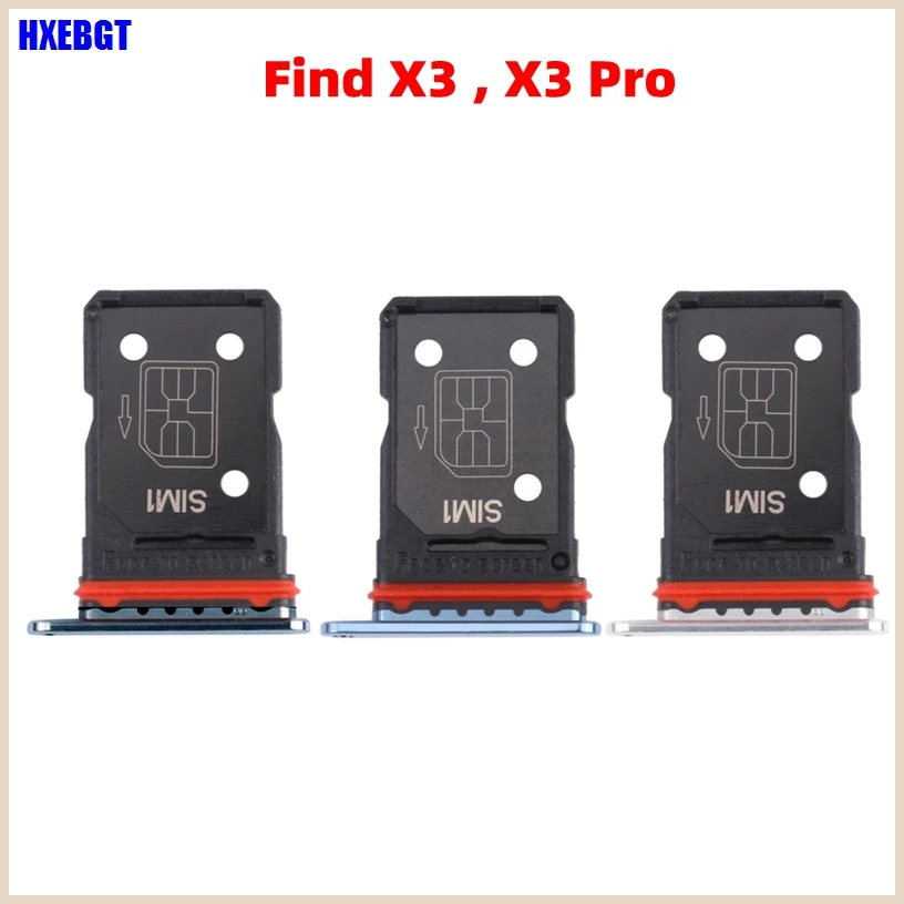 Новый лоток для SIM-карты Oppo Find X3 Pro двух SIM-карт запасные части смартфона |
