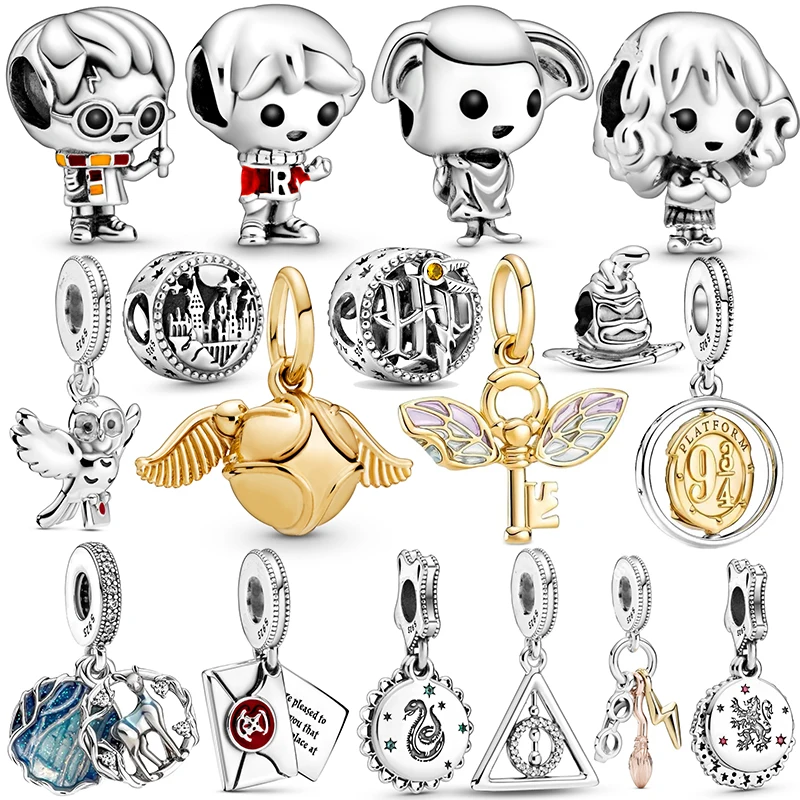 

925 Sterling silver plata charms of ley Charm Beads Little cute elephant Charms fit Pandora 925 Original Bracelet silver jewelry