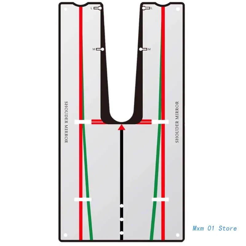 

Golf Putting Alignment Mirror Golf Putter Line Putting Mirror Training Aids Golf Putting Practice Golf Putting Drop shipping