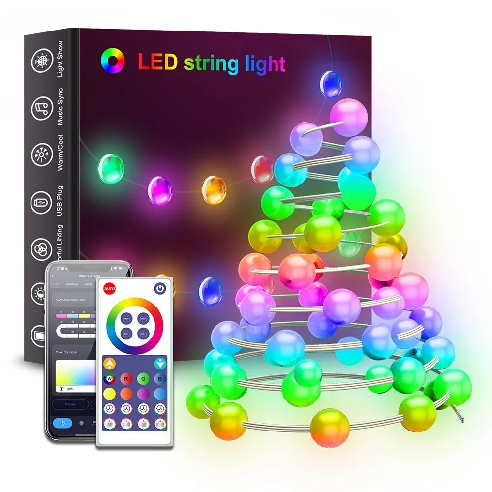 

T-SUNRISE RGB Smart LED Гирлянда 5М/10М/15М/20М