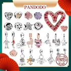 Женский кулон-Шарм из серебра 2022 пробы, для браслетов Pandora