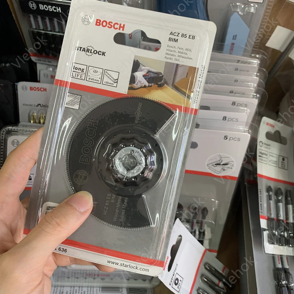 Фото Bosch sgs 2608661636 секторная пила Универсальный гоп полукруг Бим сегмент пилы дерево и металл Резка диаметр 8,5 см №1