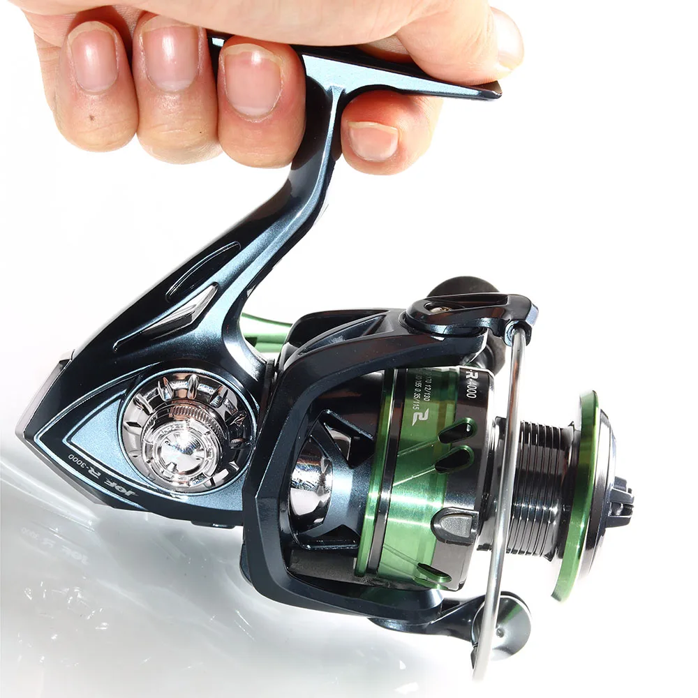 

JOF Popular Fishing Reel 5.2:1 Durable Spinning More Stable Fresh Water Fishing Pesca 2000 3000 4000 5000 6000 7000