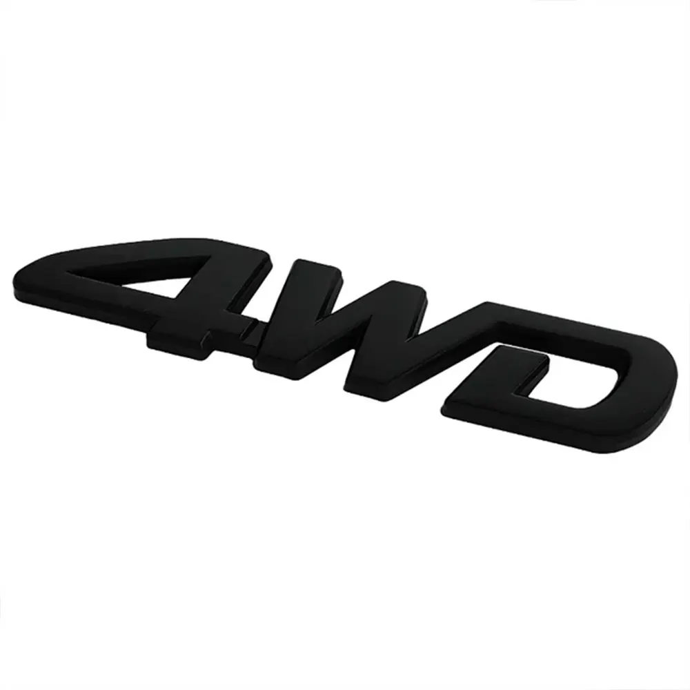 

Металлическая 3D Эмблема Автомобиля 4WD, Универсальная Наклейка На Задний Багажник/крыло Для Декора Кузова Автомобиля