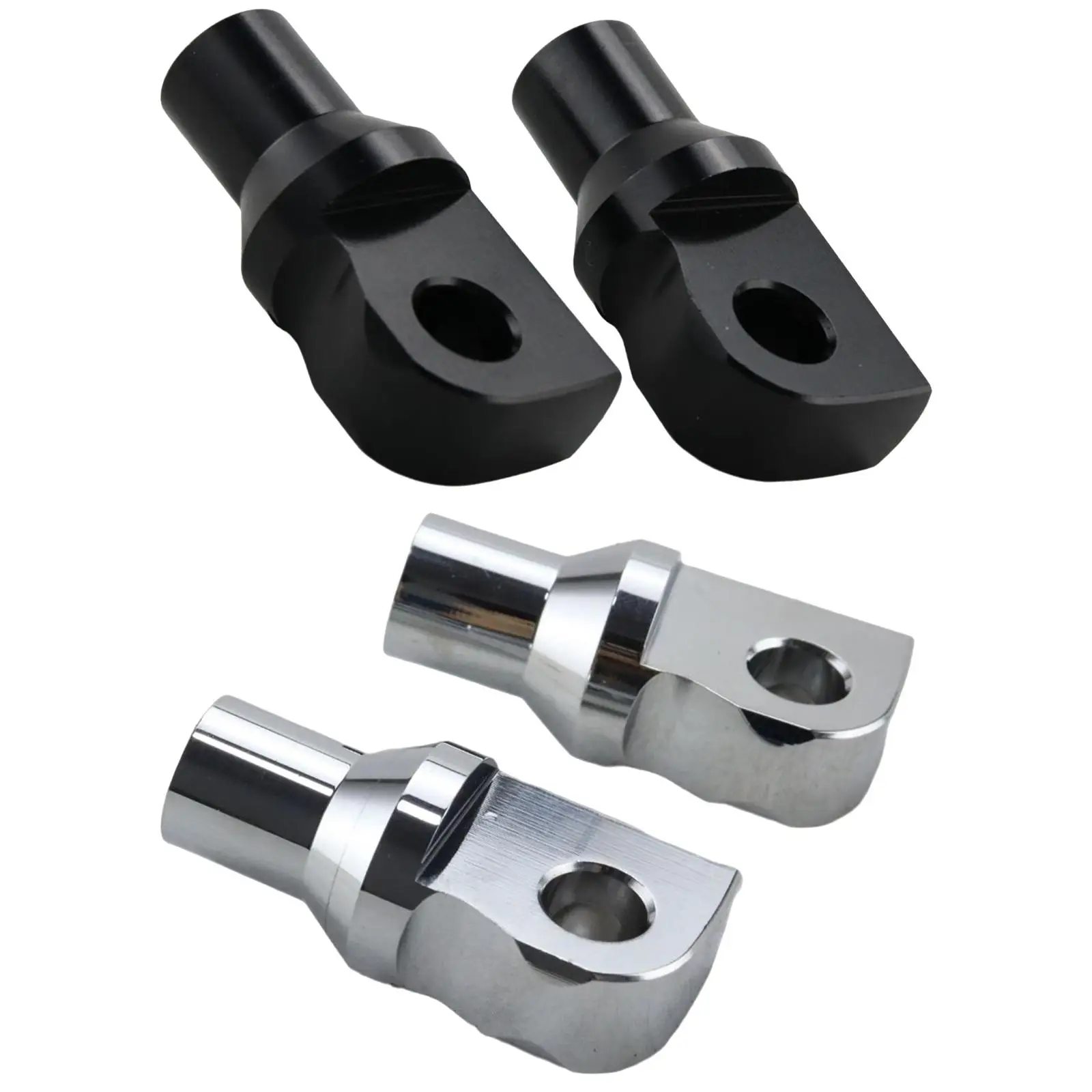 

2 Pieces Foot Pegs Mounting Bolts Adapter for Male Pegs Mounting