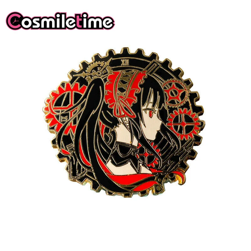 

Металлическая брошь Джоджо из аниме «Невероятные приключения Джозефа», брошь с изображением Киры йошикаге, коллекционная медаль, декорати...