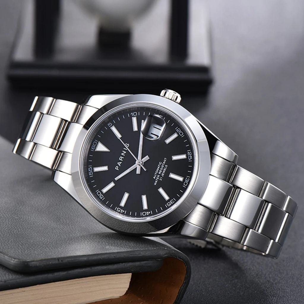 Часы мужские механические с календарем автоподзаводом и