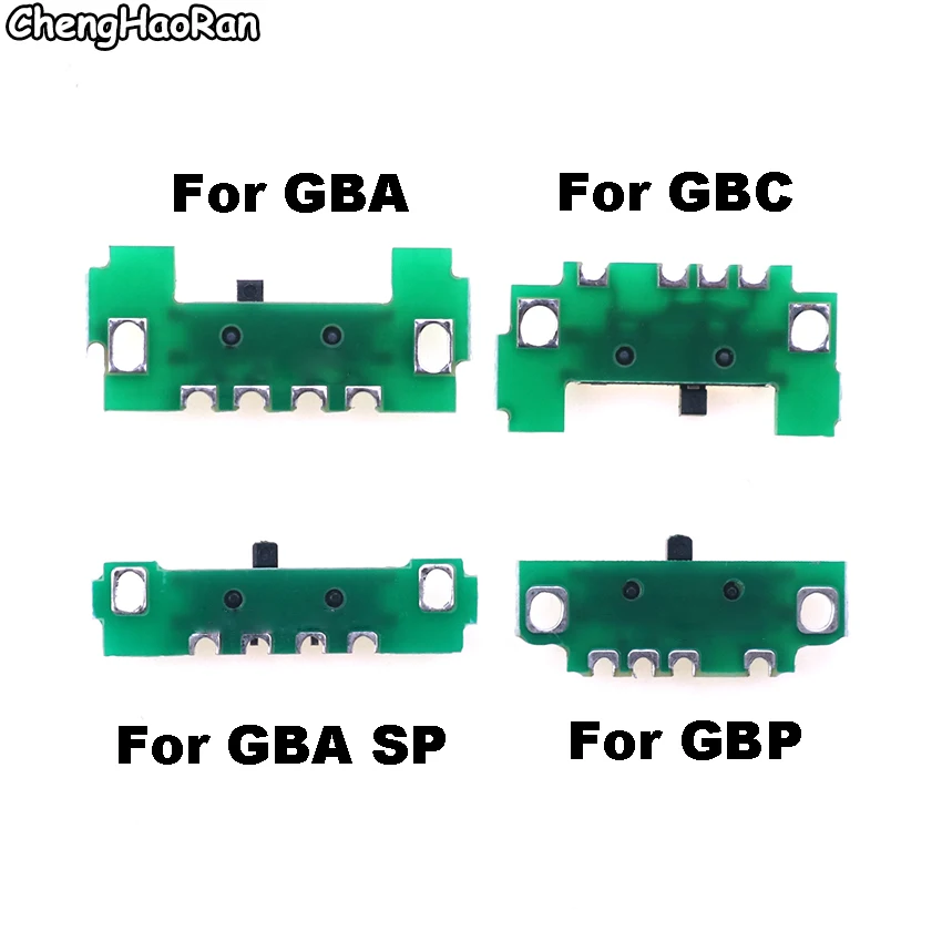 ChengHaoRan для GBA SP/GBC/GBA/GBP замена игровой консоли Новая плата переключателя питания