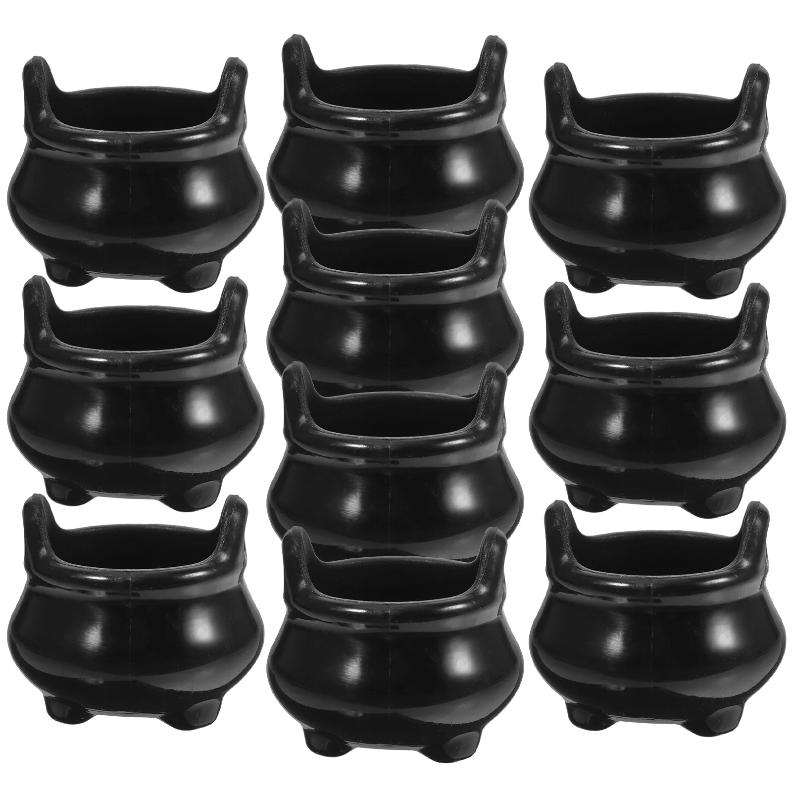 10 шт. костюмы на Хэллоуин для детей мини-котел чайники миниатюрные ковшины